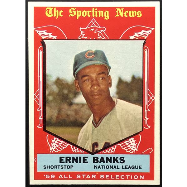1959 TOPPS ERNIE BANKS (HOF)