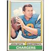 Image 1 : 1974 TOPPS JOHNNY UNITAS (HOF)