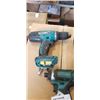 Image 2 : MAKITA CORDLESS DRILL AND 2 IMPACT GUNS, NO BATTERIES