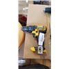 Image 2 : 3 DEWALT CORDLESS 20V DRILLS, NO BATTERIES