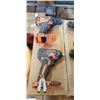 Image 2 : 3 CORDLESS RIDGID DRILLS AND ONE IMPACT, NO BATTERIES