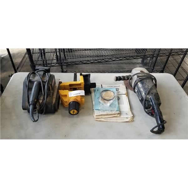 CRAFTSMAN GRINDER, BELT SANDER, RECORD VISE
