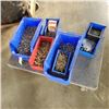 Image 1 : ASSORTED FASTENERS IN PARTS BINS