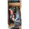 Image 1 : BOX OF TOOLS AND SHOP SUPPLIES