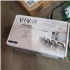 Image 2 : BLACK MONITOR RISER, BLACK UNDER DESK LEG CLAMP PC MOUNTAND WHITE PROJECTOR CEILING MOUNT