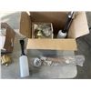 Image 2 : ASSORTED NEW DOOR HARDWARE, JUNCTION BOXES, NEW SOAP DISPENSERS, DOOR HARDWARE ETC
