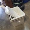 Image 1 : LOT OF TOTES WITH LIDS