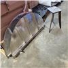 Image 1 : STAINLESS TANK LID AND METAL STOOL