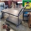 Image 1 : TWO TIER SHOP CART