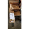 Image 1 : MONITOR DESK MOUNT AND BLACK LARGE TV STAND