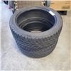 Image 1 : PAIR OF NOKIAN HAKKAPELITTA STUDLESS SNOW TIRES, 215/45/R17