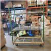 Image 1 : COLLAPSABLE THREE TIER CART