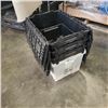 Image 1 : LOT OF STORAGE BINS AND TRASH BINS