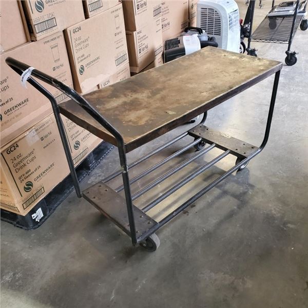 TWO TIER SHOP CART
