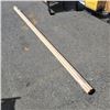 Image 1 : 5 NEW UNFINISHED STAIR NOSING, SOLID WOOD, 10FT LENGTHS