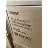 Image 2 : 2 CASES OF 500 8OZ DELI CONTAINERS, 10 SLEEVES OF 50 PER BOX