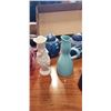Image 2 : ASSORTED ANTIQUE COLLECTIBLES INCLUDING CRANBERRY GLASS BASKET