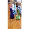 Image 3 : ASSORTED ANTIQUE COLLECTIBLES INCLUDING CRANBERRY GLASS BASKET