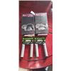 Image 1 : 2 NEW BLACKSPIRE BIKE SEATS AND 2 SETS OF BLACKSPIRE GRIPS