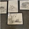 Image 2 : SET OF FOUR MICHAEL DUNCAN NUMBERED LITHOGRAPHS, LOCAL NEW WEST ARTIST
