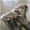 Image 2 : NEW MENS SIZE 9 BROWN WINTER BOOTS