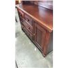 Image 2 : SERVING CABINET WITH HUTCH, 2 PIECE