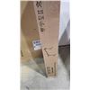Image 2 : WHITE 60" X 24" DESK TOP WITH BLACK ELECTRIC SINGLE MOTOR DESK FRAME