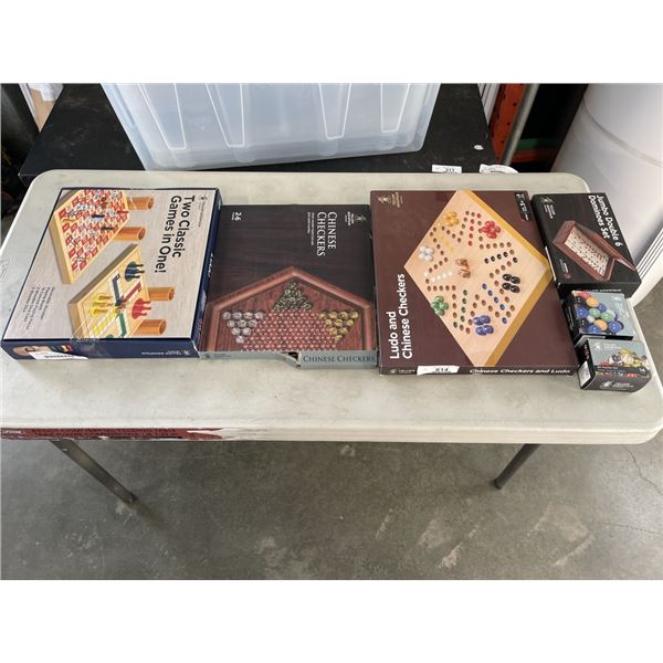 ASSORTED BOARD GAMES AND TRAVEL GAMES