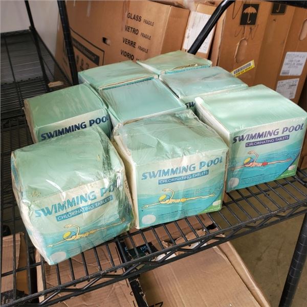 16LBS OF CHLORINATING POOL TABLETS