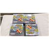 Image 1 : 4 PREXTEX 2 IN 1 CARTOON POLICE AND RACE CAR SETS