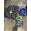 Image 4 : DASSORTED DOG ITEMS SUCH AS TOYS, BELLS AND WASTE BAGGIES WITH LED LIGHT AND MORE