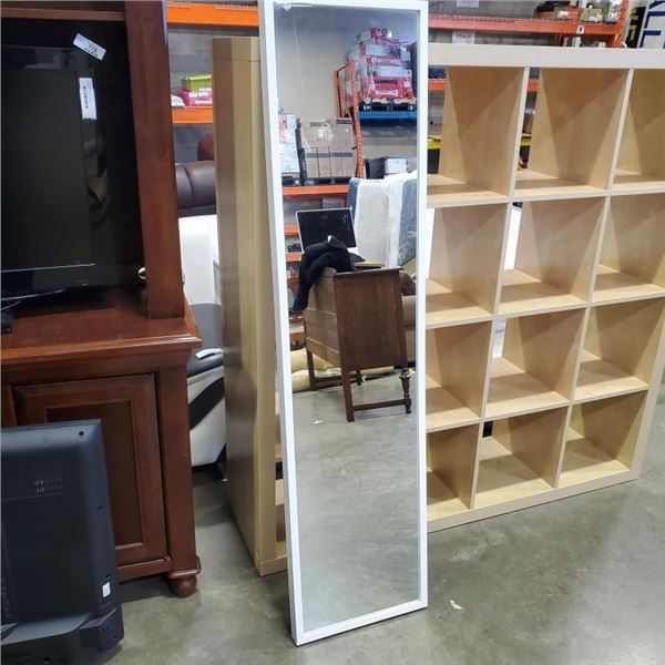 FRAMED MIRROR, APPROX. 5' X 16"
