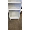 Image 2 : WHITE BOOKSHELF, APPROX. 5' TALL
