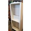 Image 1 : WHITE BOOKSHELF, APPROX. 6' TALL