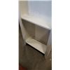 Image 2 : WHITE BOOKSHELF, APPROX. 6' TALL