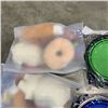 Image 3 : DASSORTED DOG ITEMS SUCH AS TOYS, BELLS AND WASTE BAGGIES WITH LED LIGHT AND MORE