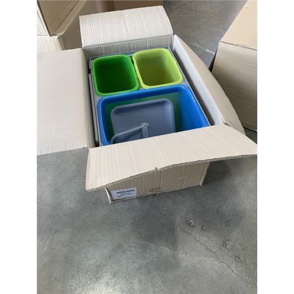 NEW MARINA BARON TANDEM 3 BIN UNDER CABINET WASTE SYSTEM