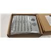 Image 2 : 2 HEATHER COTTON JERSEY BED SHEET SET, TWIN LIGHT GREY