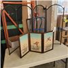 Image 1 : FIRESCREEN WITH DESK PRIVACY DIVIDER