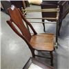 Image 2 : BRASS BLANKET RACK AND VINTAGE CHAIR