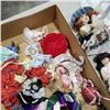Image 8 : ASSORTED COLLECTION OF MINI VINTAGE AND ANTIQUE DOLLS, SOME PORCELAIN AND WITH ACCESSORIES