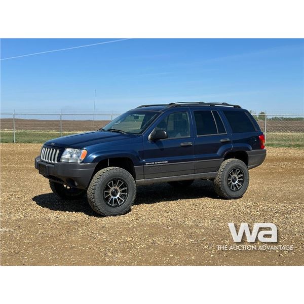2004 JEEP GRAND CHEROKEE SPORT UTILITY VEHICLE
