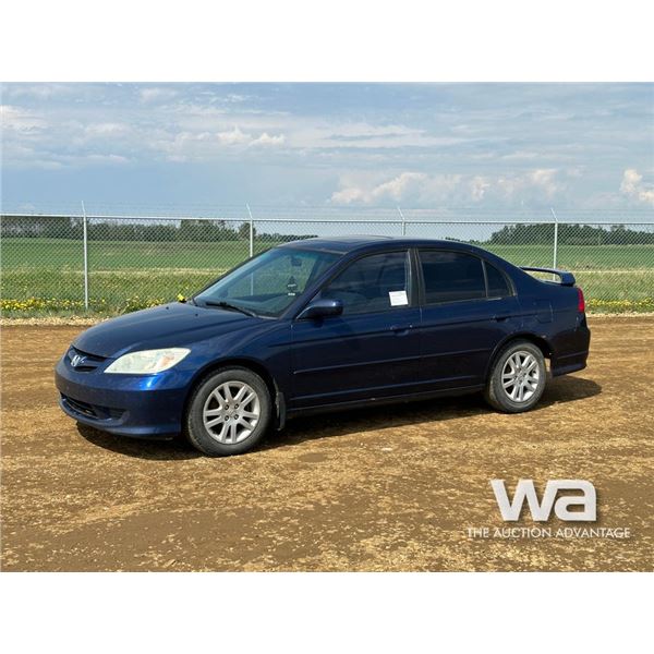 2005 HONDA CIVIC 4-DOOR CAR