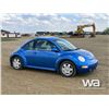 Image 2 : 2001 VOLKSWAGEN NEW BEETLE 2 DOOR HATCH BACK CAR