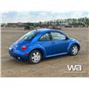 Image 3 : 2001 VOLKSWAGEN NEW BEETLE 2 DOOR HATCH BACK CAR
