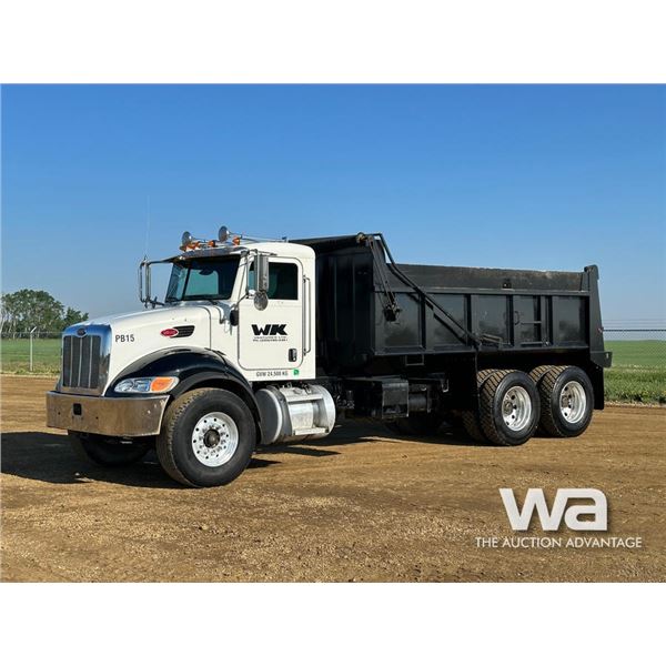 2007 PETERBILT 335 T/A DUMP TRUCK