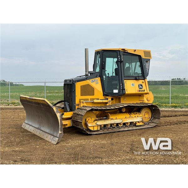 2012 JOHN DEERE 650J LGP CRAWLER DOZER