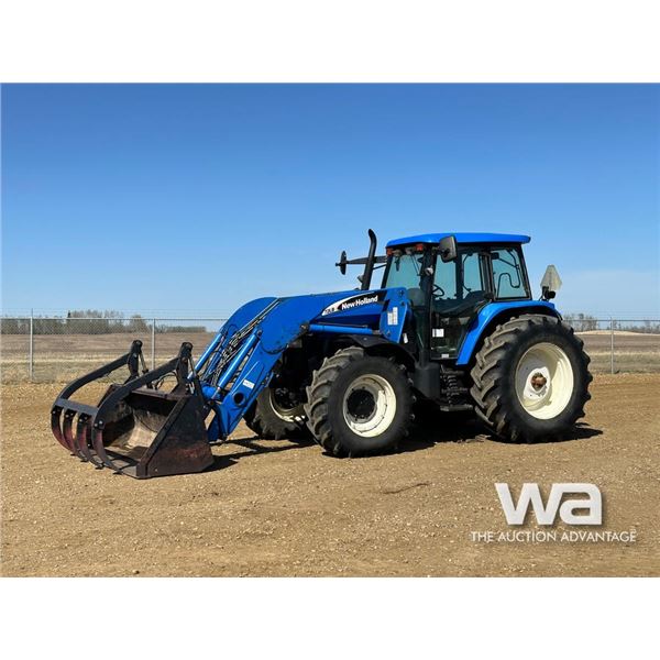 2004 NEW HOLLAND TM155 MFWD TRACTOR