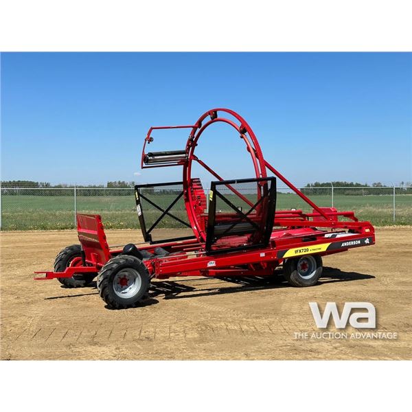 2019 ANDERSON IFX 720 IN-LINE BALE WRAPPER