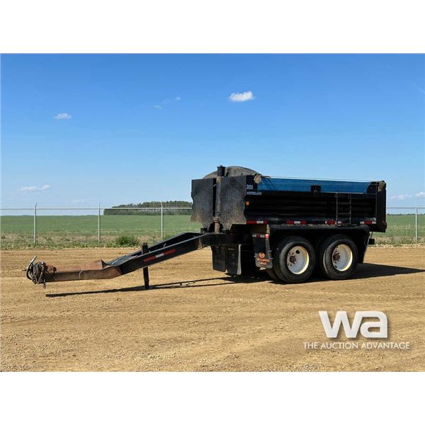 1997 SOUTHLAND T/A PUP DUMP TRAILER